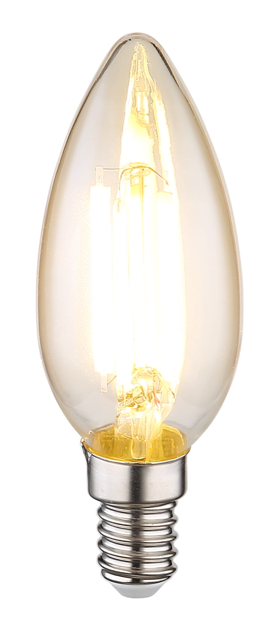 LED sijalica LED LEUCHTMITTEL GLAS AMBER, 1XE14 LED
