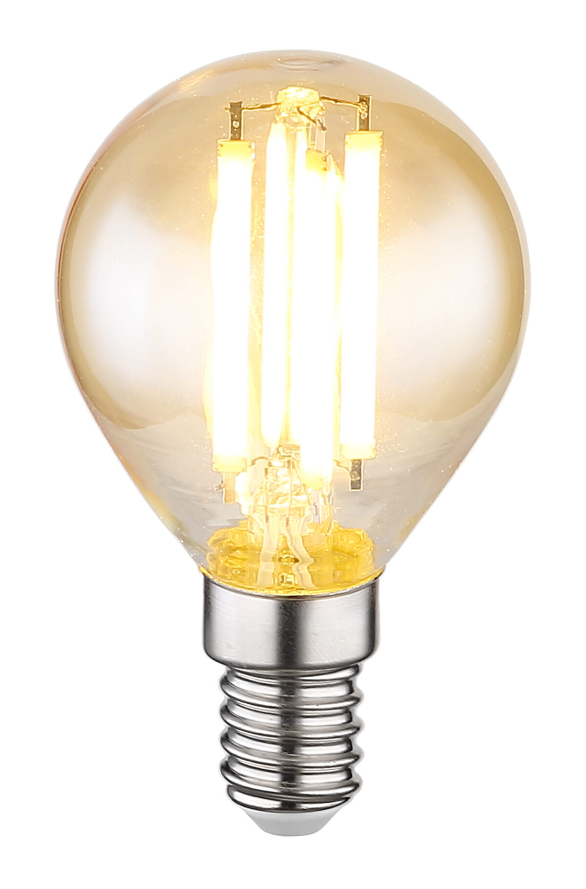 LED sijalica LED LEUCHTMITTEL GLAS AMBER, 1XE14 LED