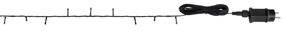 LED sijalica LICHTERKETTE METALL SCHWARZ, 300XLED