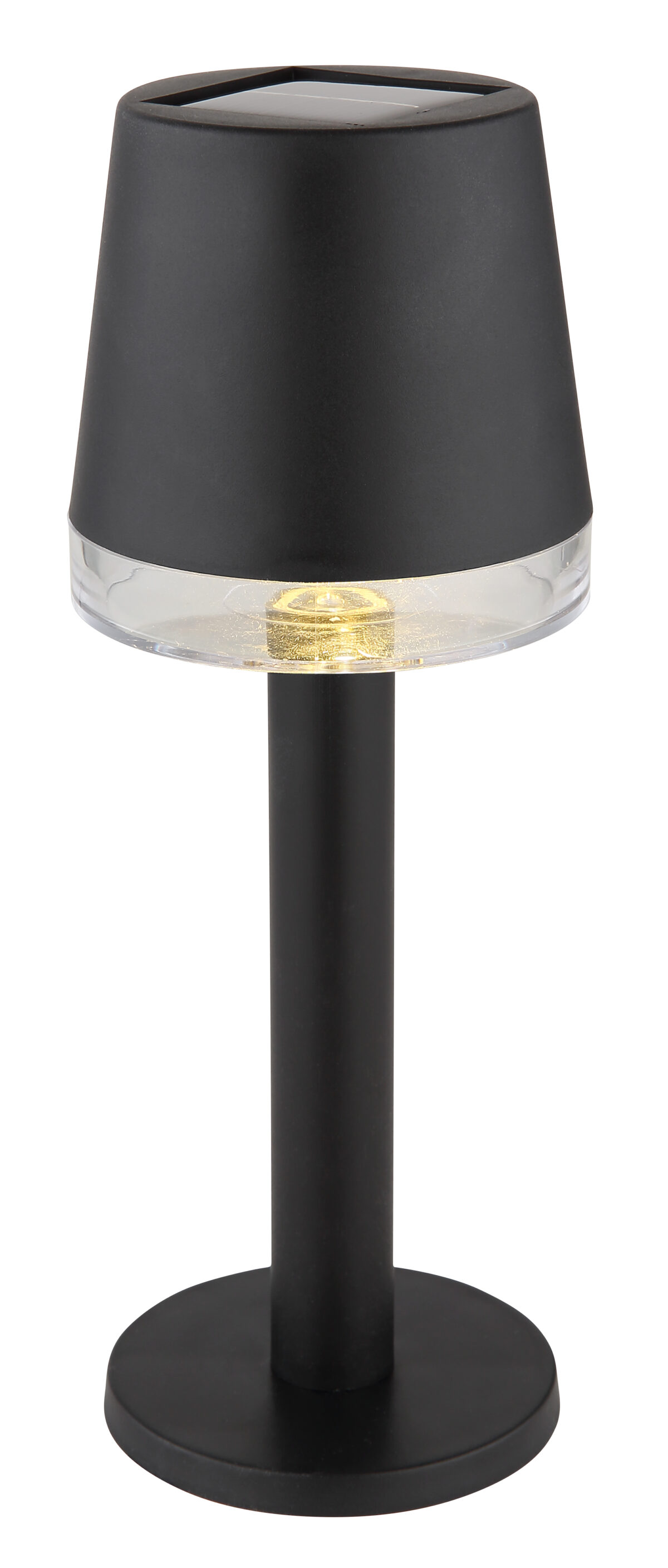 Solarne lampe SOLARLEUCHTE KUNSTSTOFF SCHWARZ MATT, 1XLED