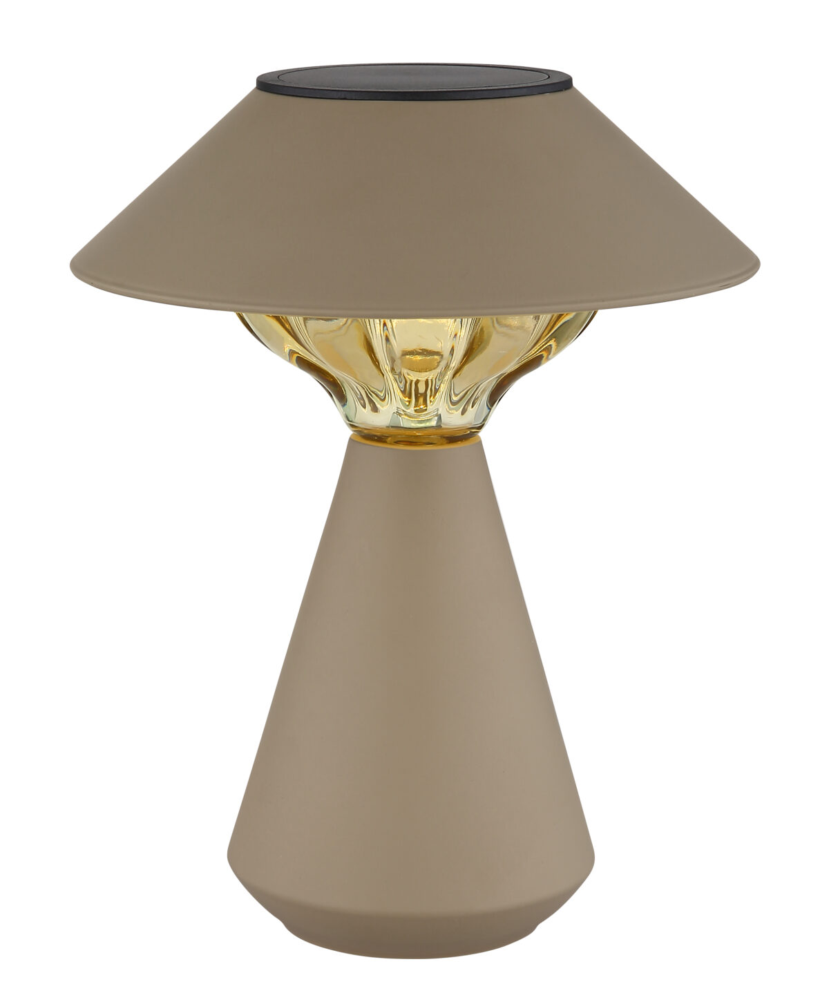 Solarne lampe SOLARLEUCHTE METALL SANDFARBEN, 10XLED