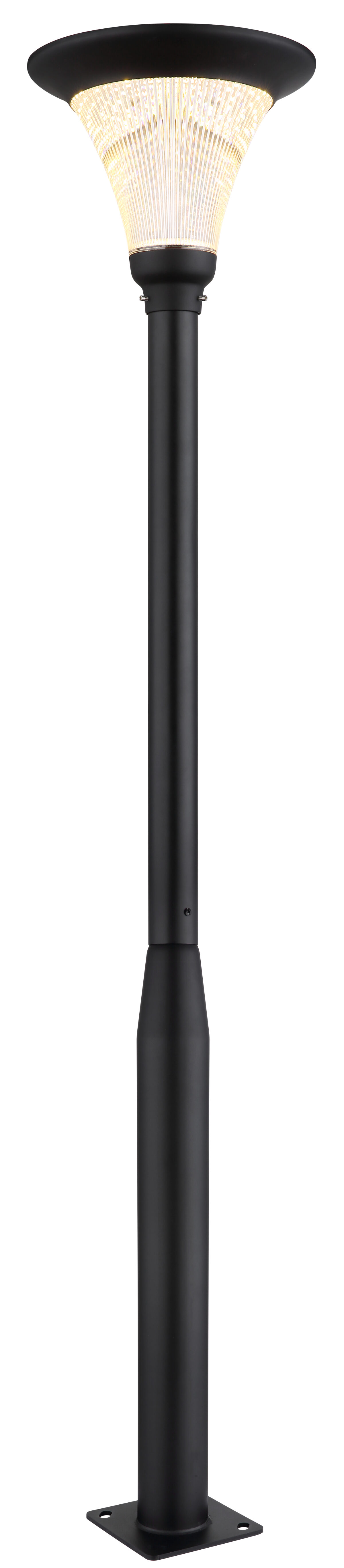 Solarne lampe SOLARLEUCHTE ALUMINIUM DRUCKGUSS GRAU, 1XLED
